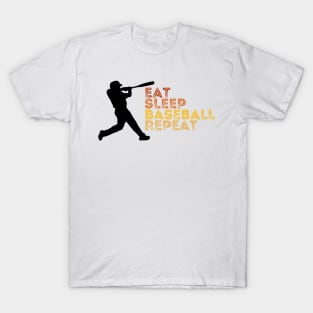 Eat Sleep Baseball Repeat T-Shirt